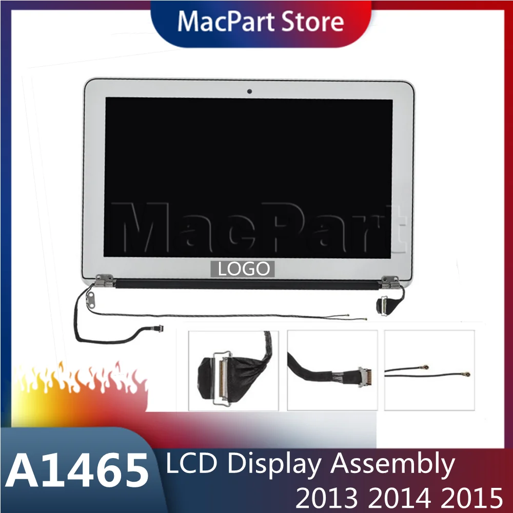 Новый A1465 для Macbook Air 11 &quotA1465 Полный ЖК-дисплей LED экран сборки 2013 2014 2015 год EMC 2631 2924