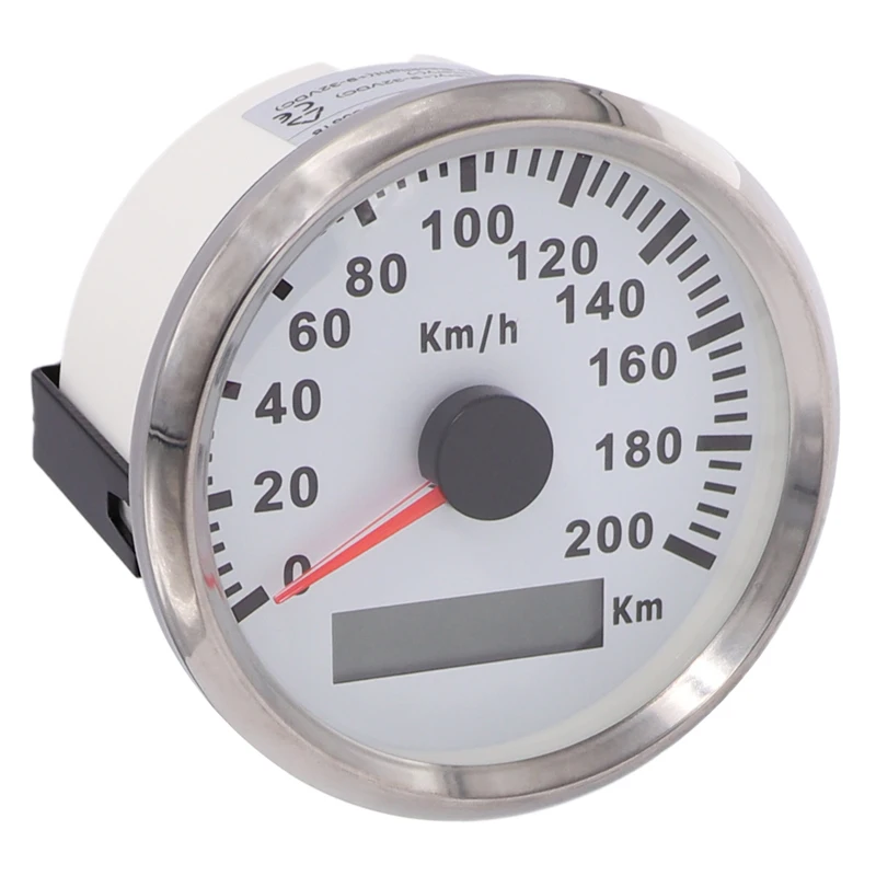 Водонепроницаемый лодка автомобиля gps Скорость ometer 120 км/ч 200 км/ч Скорость манометр для автомобилей Грузовик Лодка 12V 24V с Подсветка