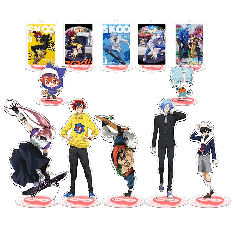 

Брелок в стиле аниме SK8 the Infinity SK EIGHT LANGA REKI MIYA JOE