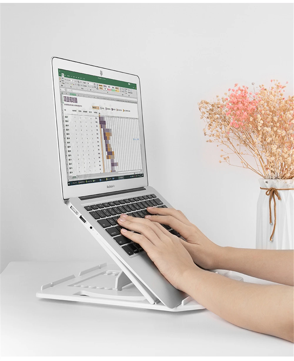 Подставка для ноутбука с вращением на 360 ° складная охлаждающая стойка