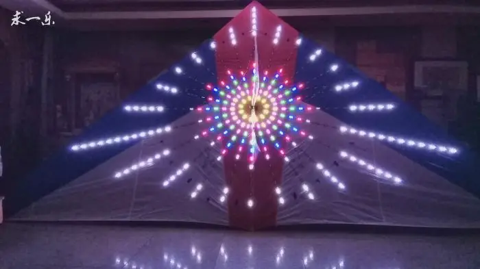 Одиночный воздушный змей игрушки 3d Детские для взрослых Летающий ночник