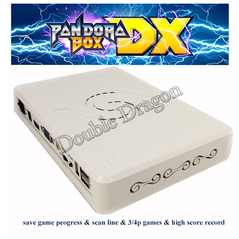 

Pandora Box DX Wireless Motherboard 3000 in 1 34*3D Games 103*3/4P Support Add More Games Save Game Progress Record High Score