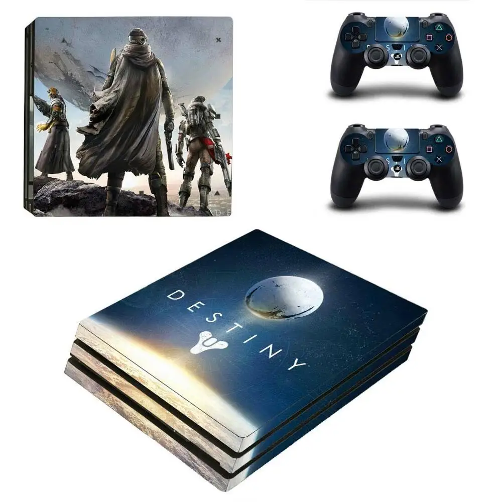 Наклейка для playstation 4 Pro с персонажами из мультфильма &quotDestiny 2 PS4 Pro&quot s PS Play station