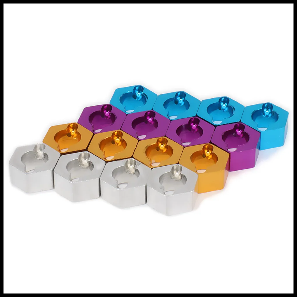 Алюминиевая Шестигранная втулка 7 мм на колесах адаптер крепление для