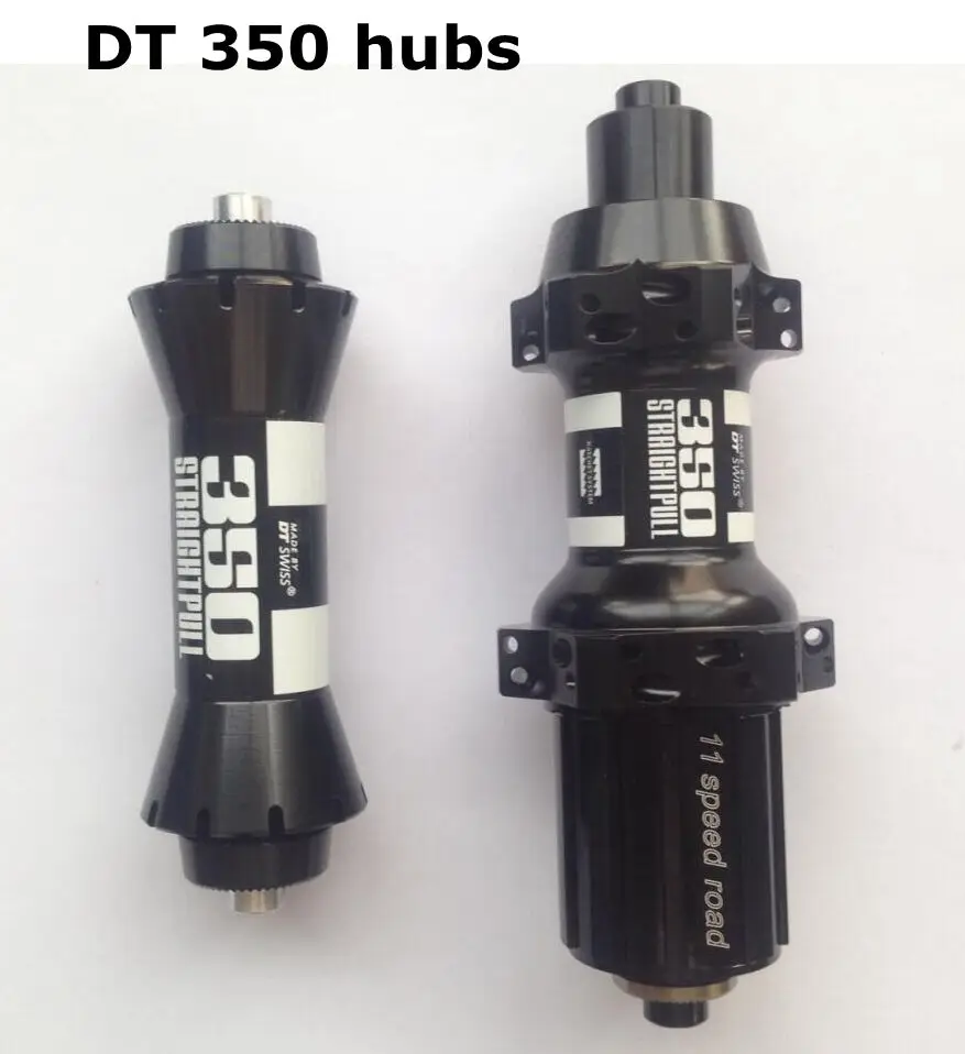 DT350 hubs Бескамерные 58 мм Dimple карбоновые колеса, дорожный велосипед Колесная пара, 700C обод велосипеда V-brake carbon wheelset - Цвет: DT350 hubs