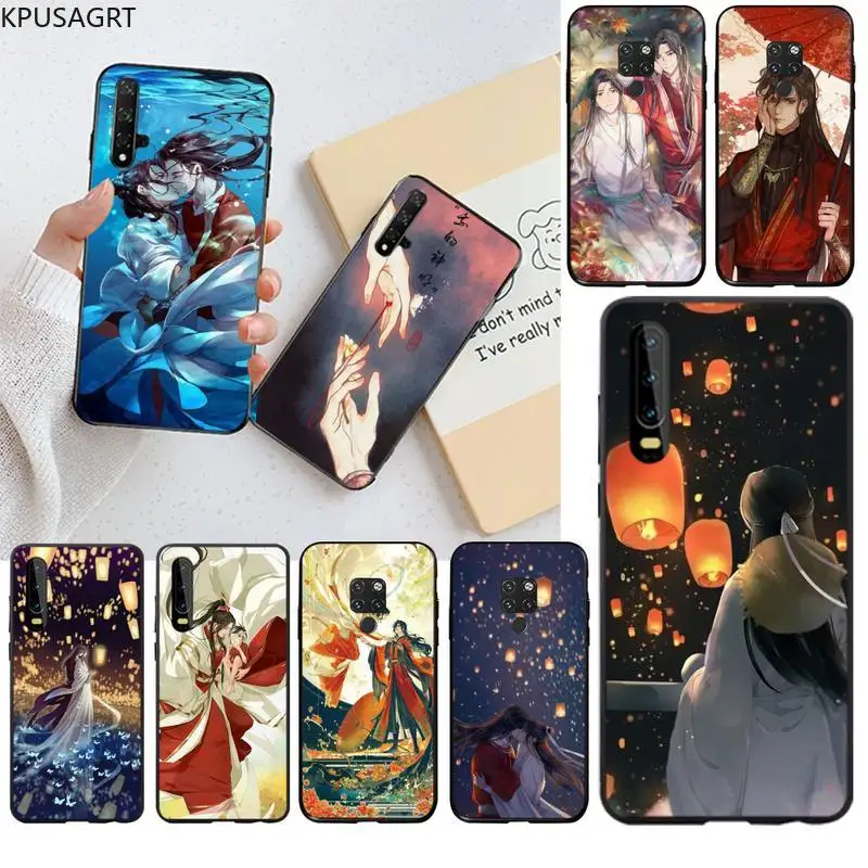

Aesthetic Chinese style Tian Guan Ci Fu Customer Phone Case for Huawei P40 P30 P20 lite Pro Mate 30 20 Pro P Smart 2020 prime