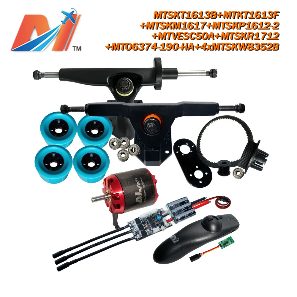 Maytech (11 шт.) e longboard 6374 190KV мотор и SuperEsc на основе vesc с дистанционным управлением