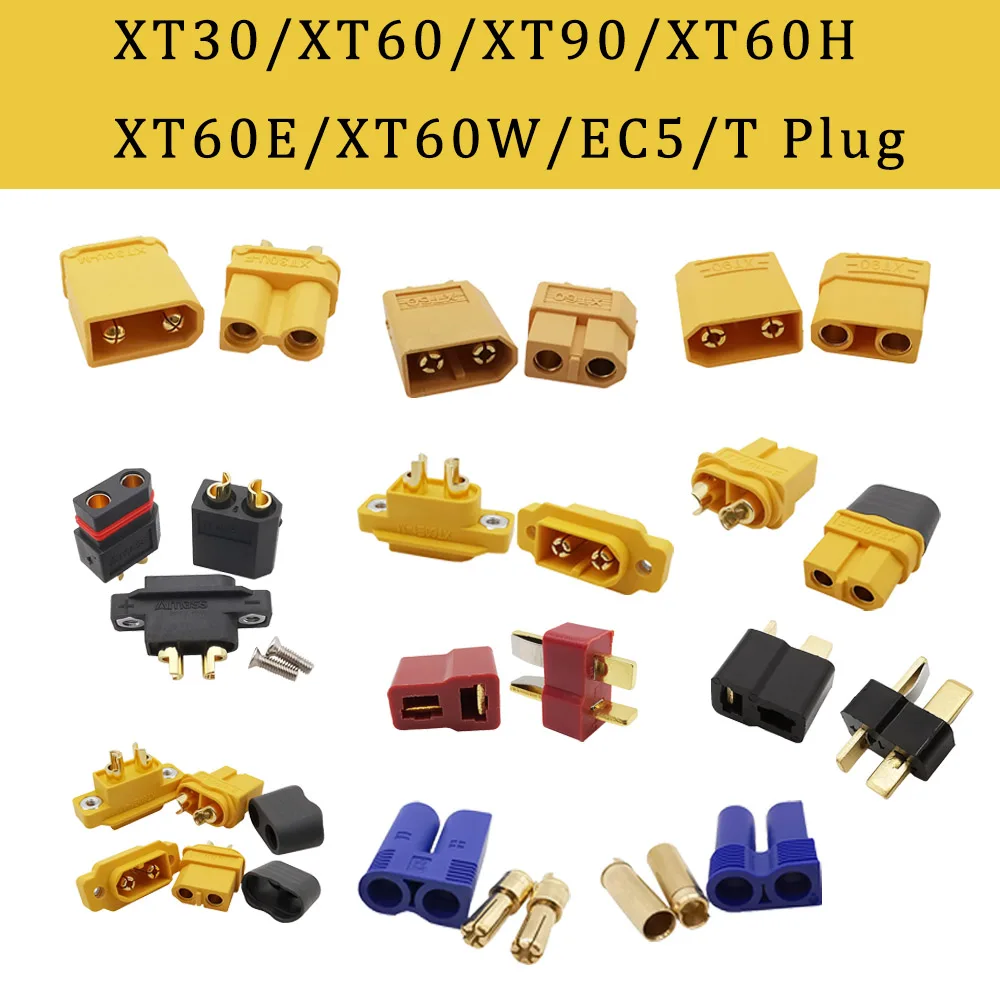 2 шт. разъем типа банан для зарядки аккумуляторов |