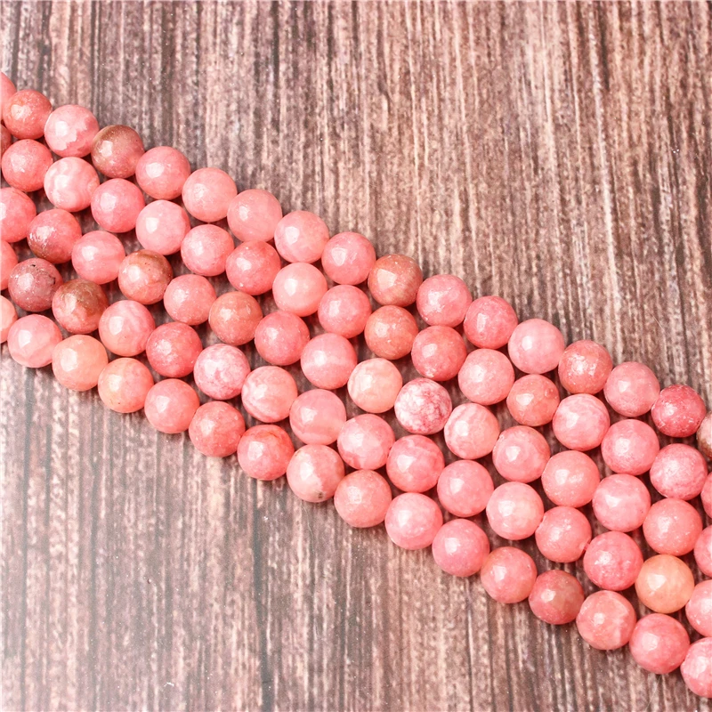 

Hot Sale Natural Stone Natural Redstone Beads 15.5" Pick Size: 4 6 8 10 mm fit Diy Charms Beads Jewelry Making Accessories