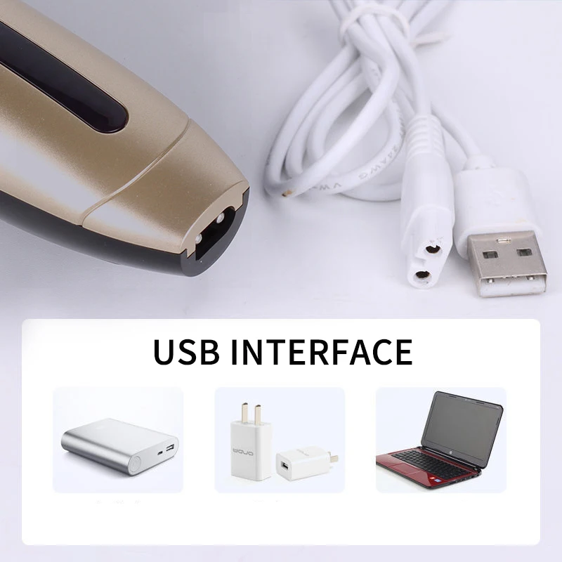 

Electric Hair Clipper Professional Electric Trimmer With LED Screen Rechargeable Men Strong Power Steel Cutter Head