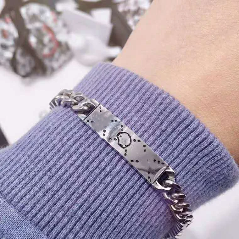 Браслет из серебра s925 пробы с оригинальным логотипом Классический Новый