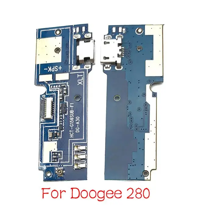 DG280 USB порт зарядки разъем док-станции Плата для зарядки гибкий кабель для Doogee DG280 F5 S60 X10 X20 X30 X60L Y8 F7 Pro Mix 2 - Цвет: DG280
