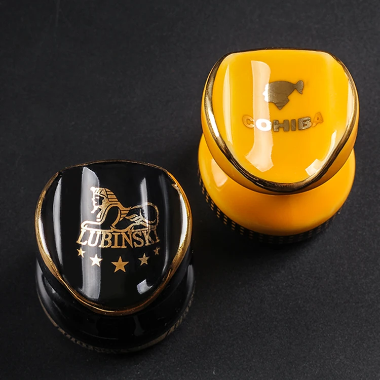 2 шт./компл. Cohiba подставка для сигар карманная керамическая пепельница аксессуары