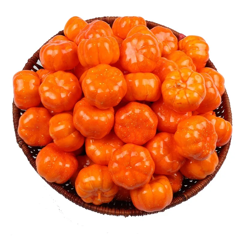 10/шт 3 5 см мини Реалистичный искусственный тыквенный пенопласт Тыква DIY ремесло