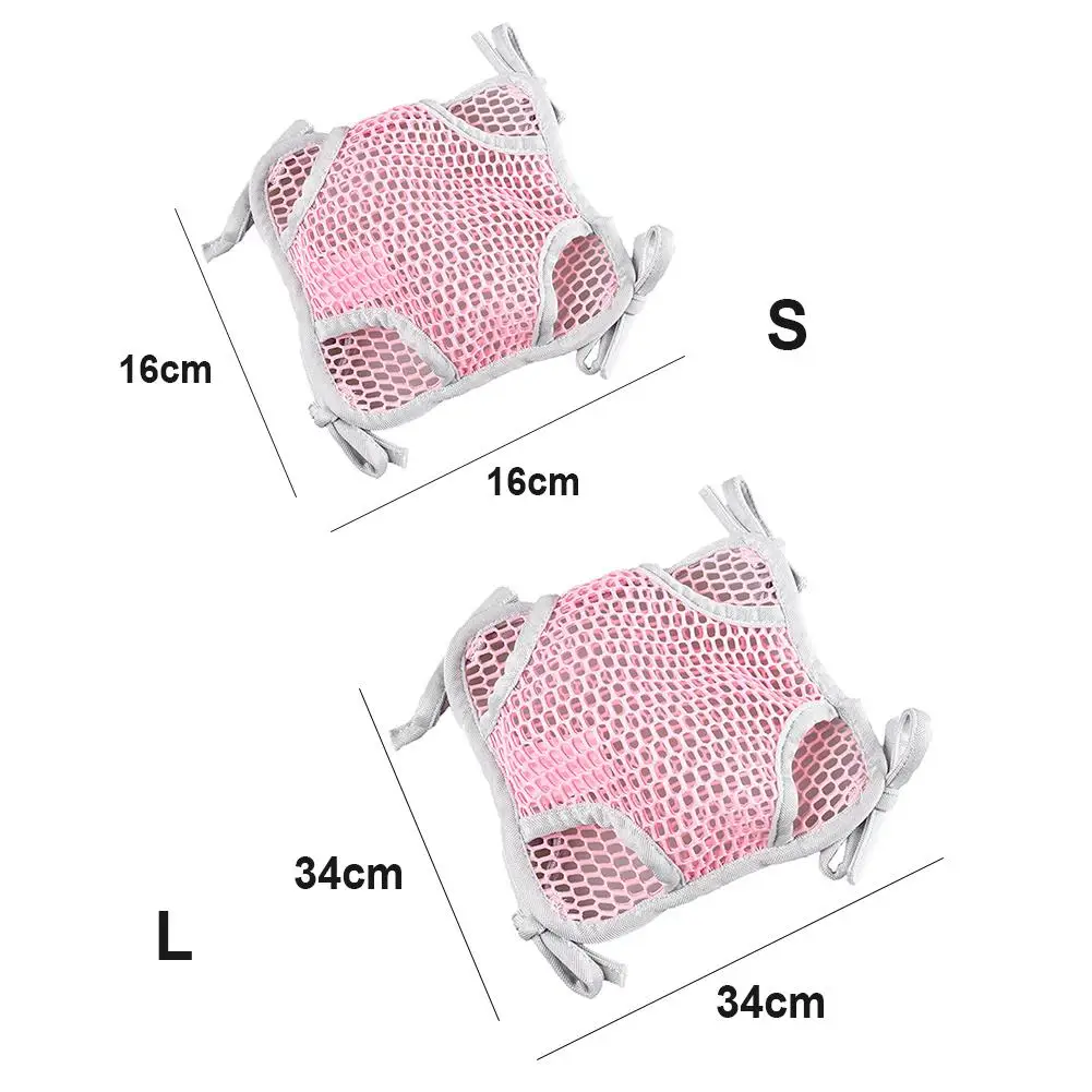 

2021 Small Pet Hamster Hammock Double Layer Hanging Nest Swing Bed Sleeping House Cages