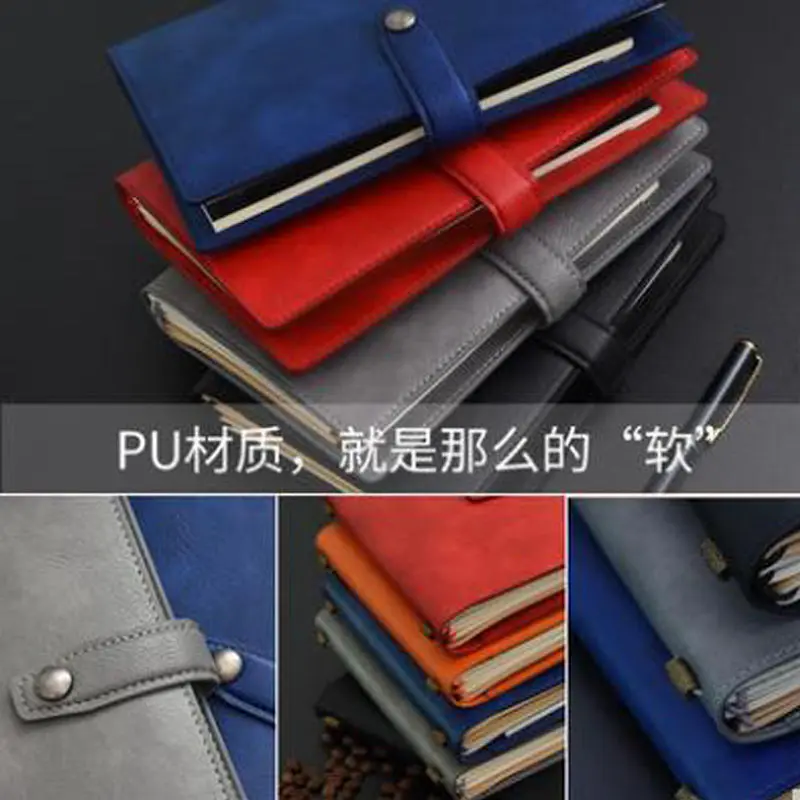 Винтажный дневник-записная книжка из искусственной кожи на спирали | Канцтовары