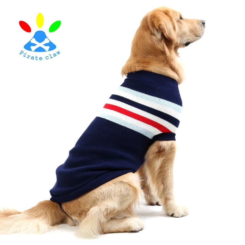

Pet clothes dog clothes autumn and winter Teddy husky Labrador golden dog sweater