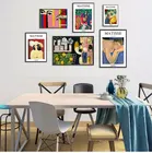 Французский Анри Матисс девушка холст, набор картин Ретро s и принты абстрактные настенные картины для гостиной домашний декор