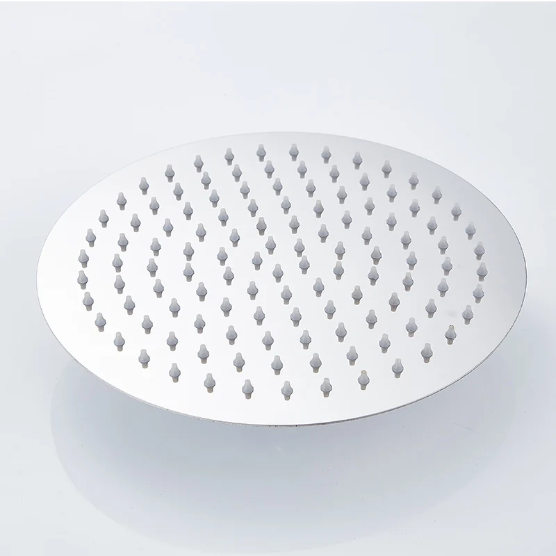 Квадратная и круглая ультратонкая Лейка для душа из нержавеющей стали толщиной 2