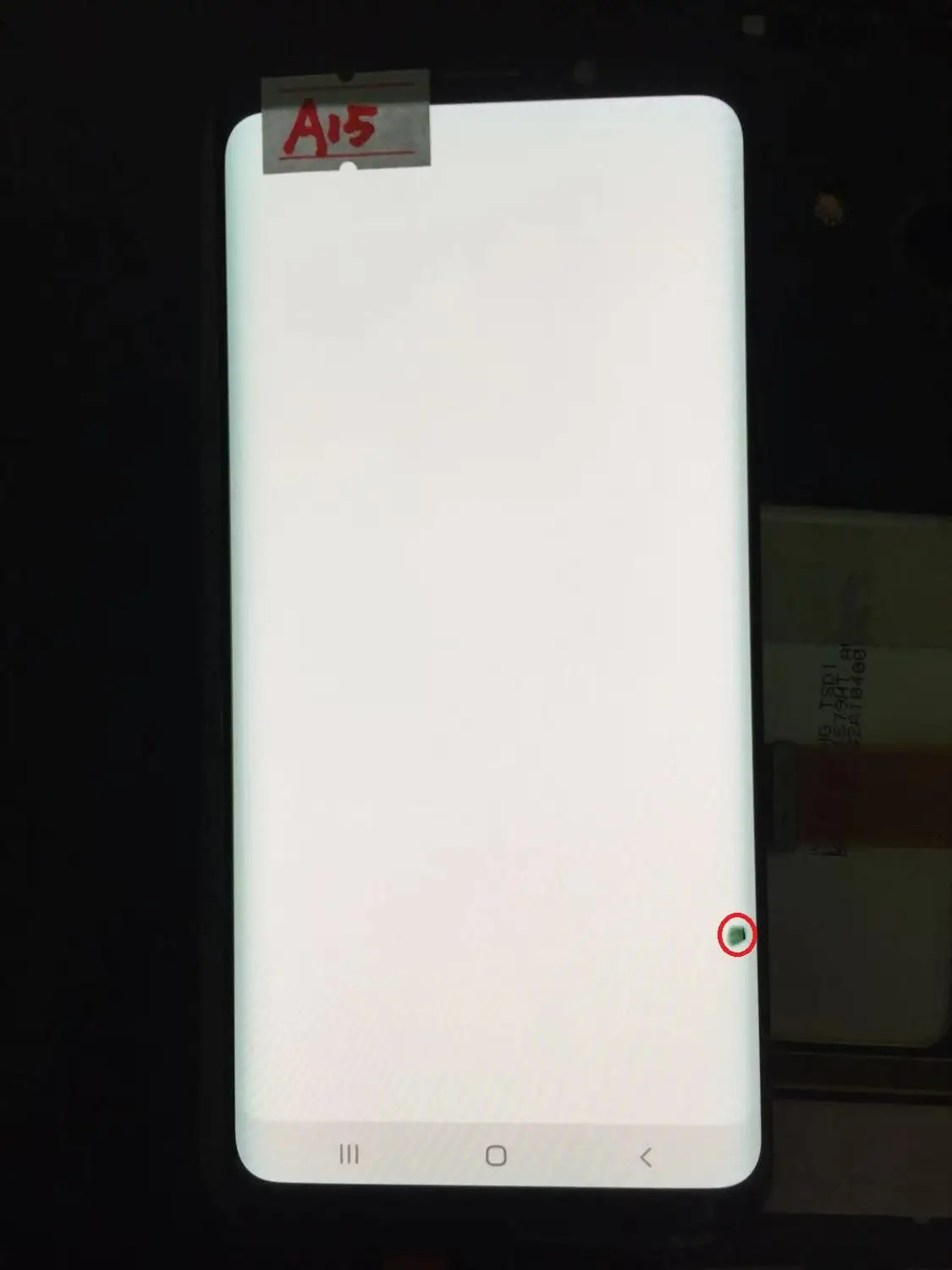 NO.A15 AMOLED дисплей для SAMSUNG Galaxy S9 ЖК G960 G960F дисплей сенсорный экран Запасные части - Цвет: NO.A15