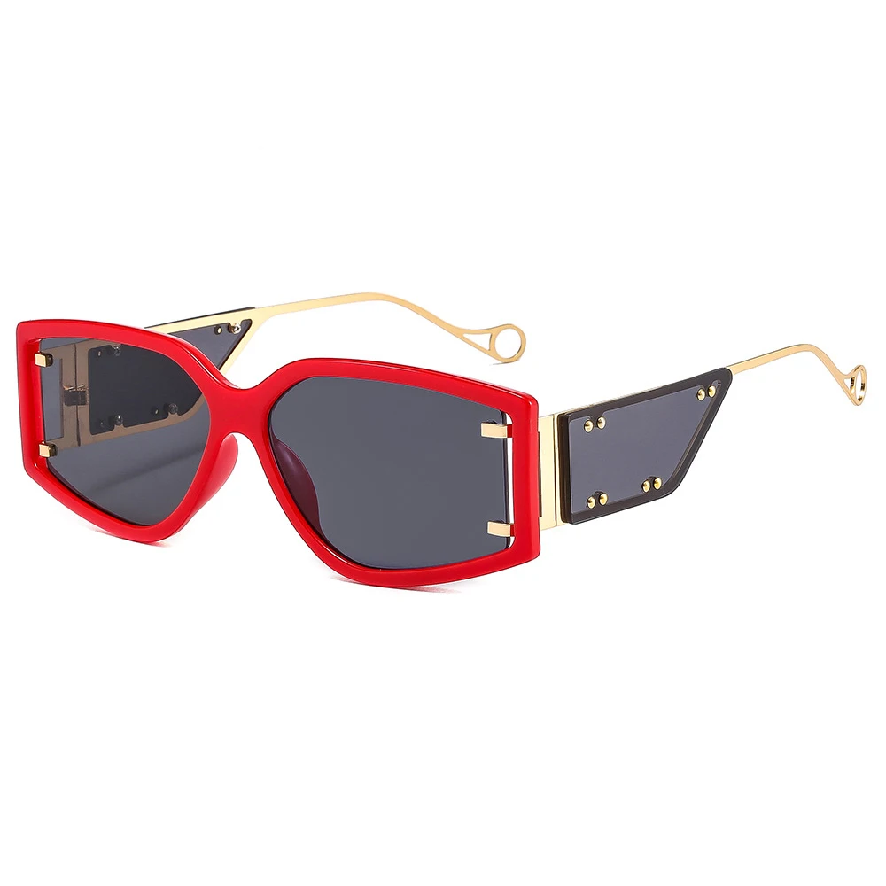 

Fashion Vintage Small Frame Steampunk Sunglasses Men Women 2021 New Luxury Brand Designer Travel Rivet Sun Glasses UV400 Shades