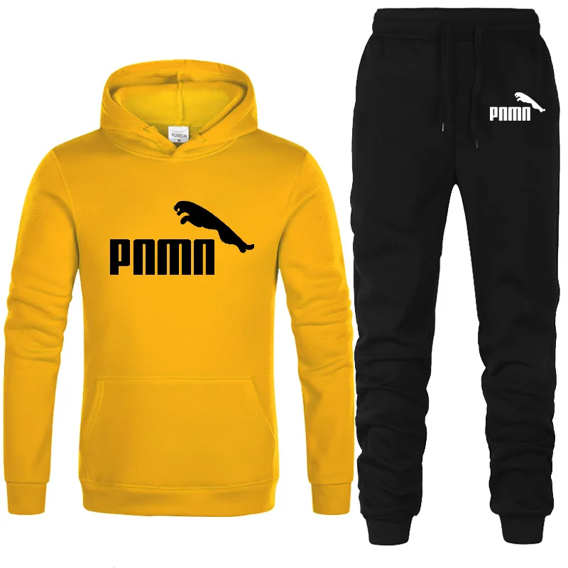 

2021 New Brand Tracksuit Women Hoode + Pants 2 Piece Sets Women Clothes Thick Fleece Hoodie + Sport Pants Am Plus Size S-3XL