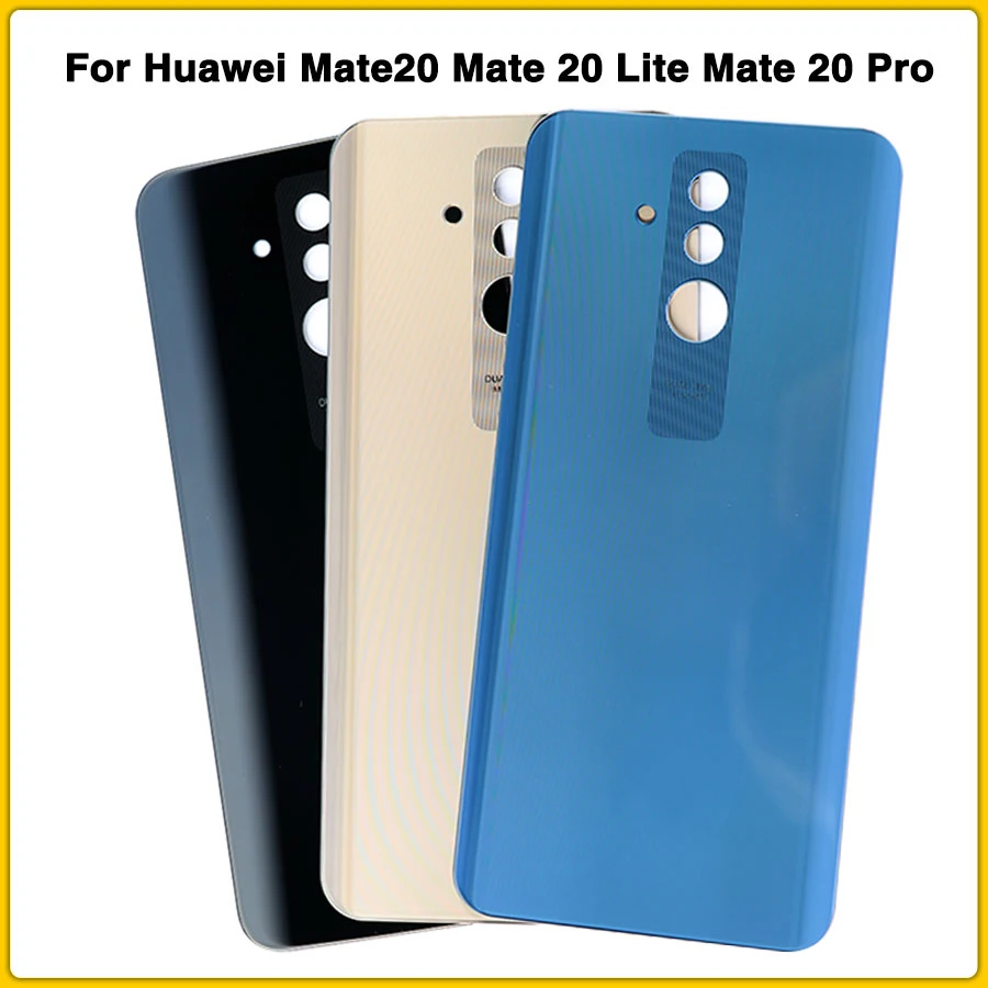 Оригинальный новый задний корпус для Huawei Mate20 Mate 20 Lite Pro Крышка батарейного отсека