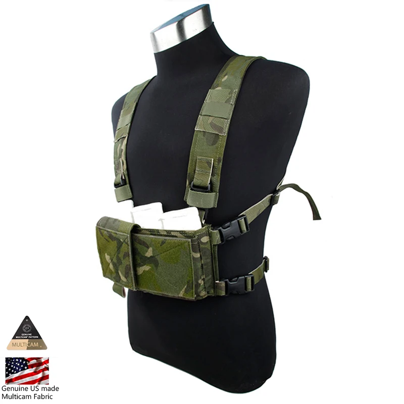 MultiCam Tropic TMC модульная грудная установка Легкая простая версия Шасси w/5,56 Mag Pouch Military 3121 - Цвет: MultiCam Tropic