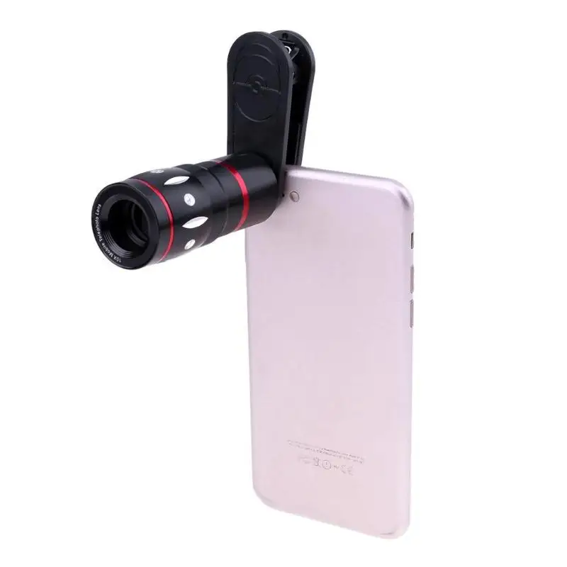 

Clip Type Smart Phone Universal 10X Multiplier External Optical Lens