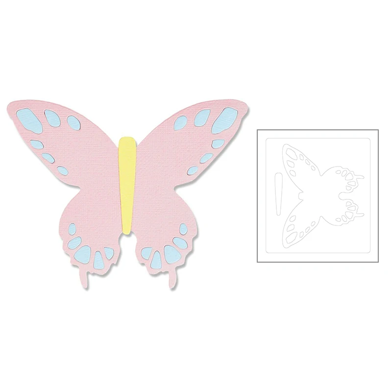 

2021 New Plant Flower Leaf and Insect Butterfly Moth Metal Cutting Dies For DIY Making Greeting Card Scrapbooking No Stamps Sets