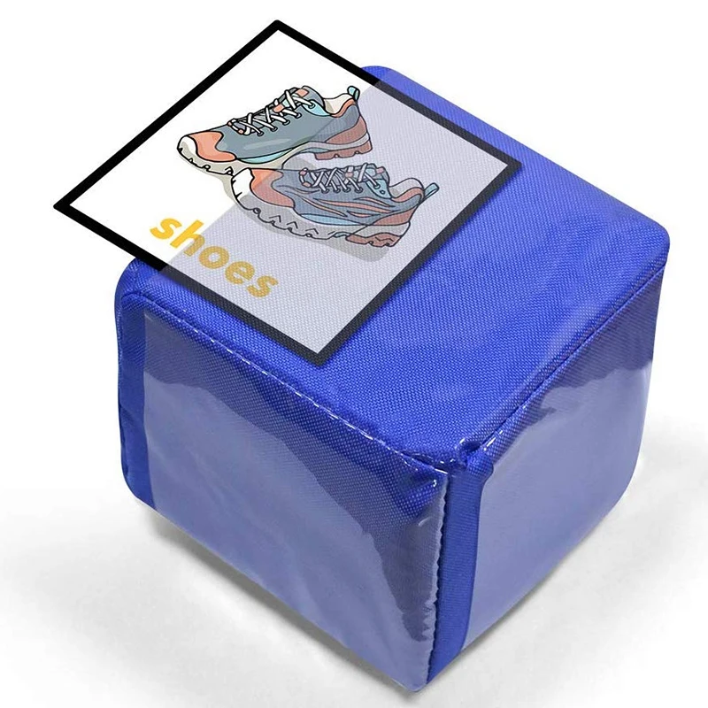 DIY образование игральные кости карманные квадраты фото пены укладки блоков набор