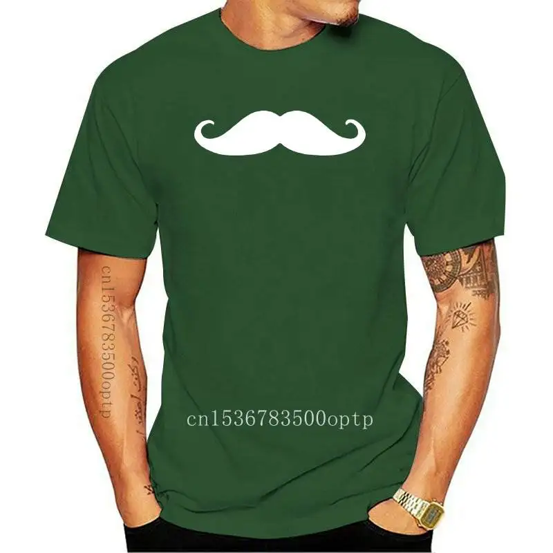 

New Casual Tee Shirts Tops Short sleeve t-shirt mustache hiphop t shirt funny moustache tshirt beard design t shirts