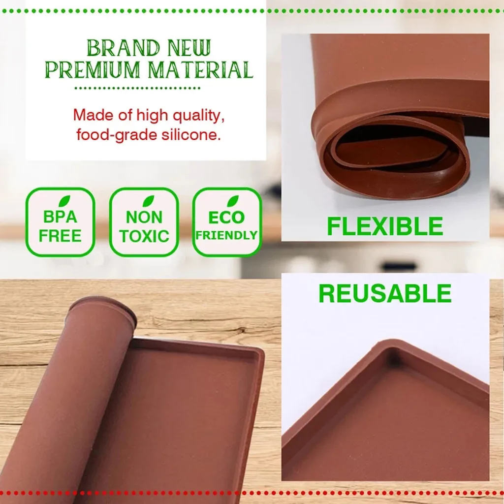 Ролик для торта коврик выпечки гибкие мягкие трафареты рулон силиконовой