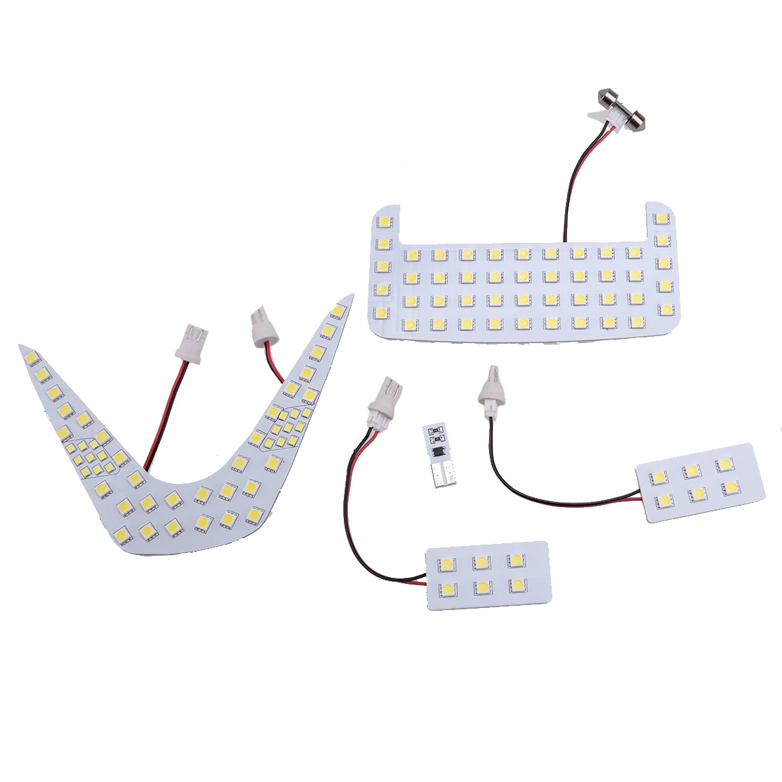 

NEW 5pcs White Interior Roof LED Reading Map Dome Light Lamp Package Kit Fit For Toyota C-HR CHR 2016 2017 2018 2019 2020