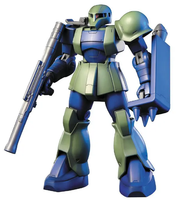 Оригинальный BANDAI 1/144 масштаб HGUC 064 MS 05B Zakut 1 версия Gundam модель комплект фигурки