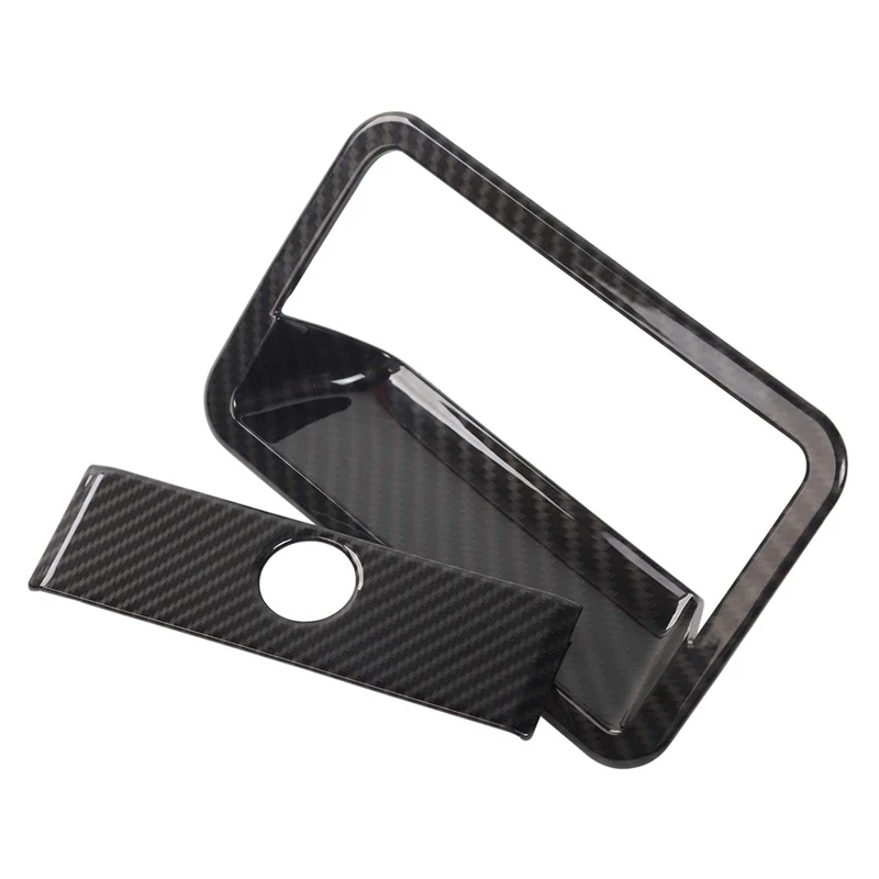 

Бардачок для хранения Copilot, ручка двери, крышка чаши, отделка для Ford F150 2015-2021, углеродное волокно