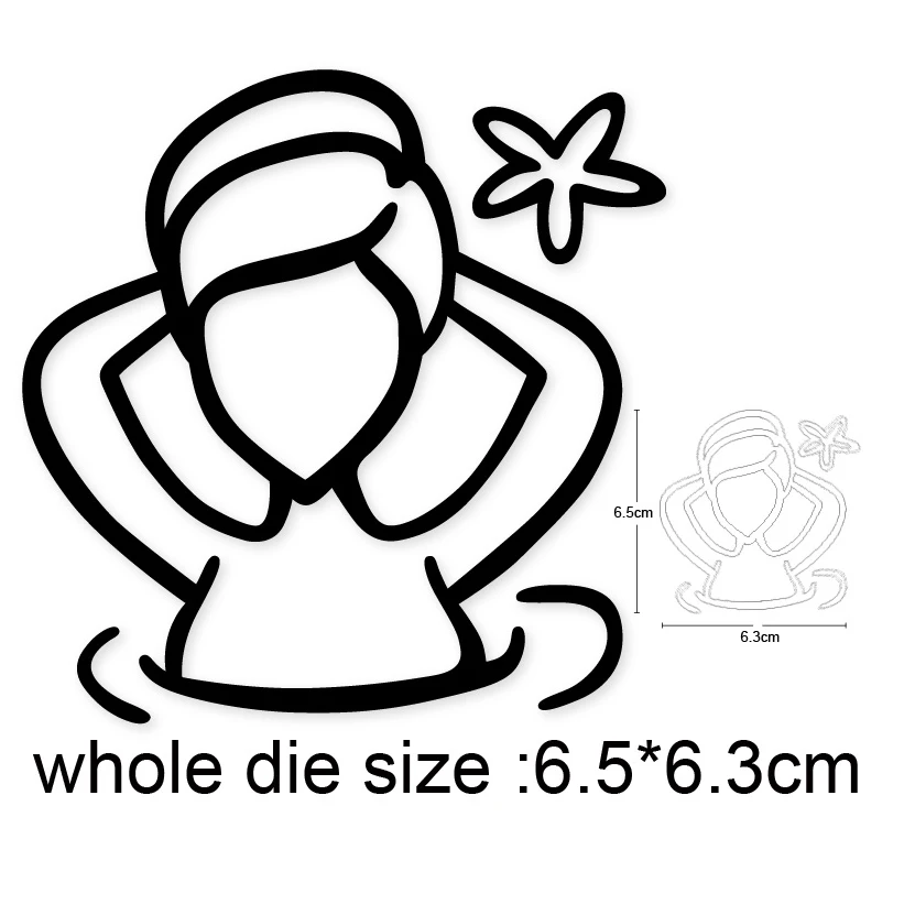 

Special Frame Scrapbook Metal Cutting Dies For Scrapbooking Stencils DIY Album Cards Decoration Embossing Folder Die Cuts