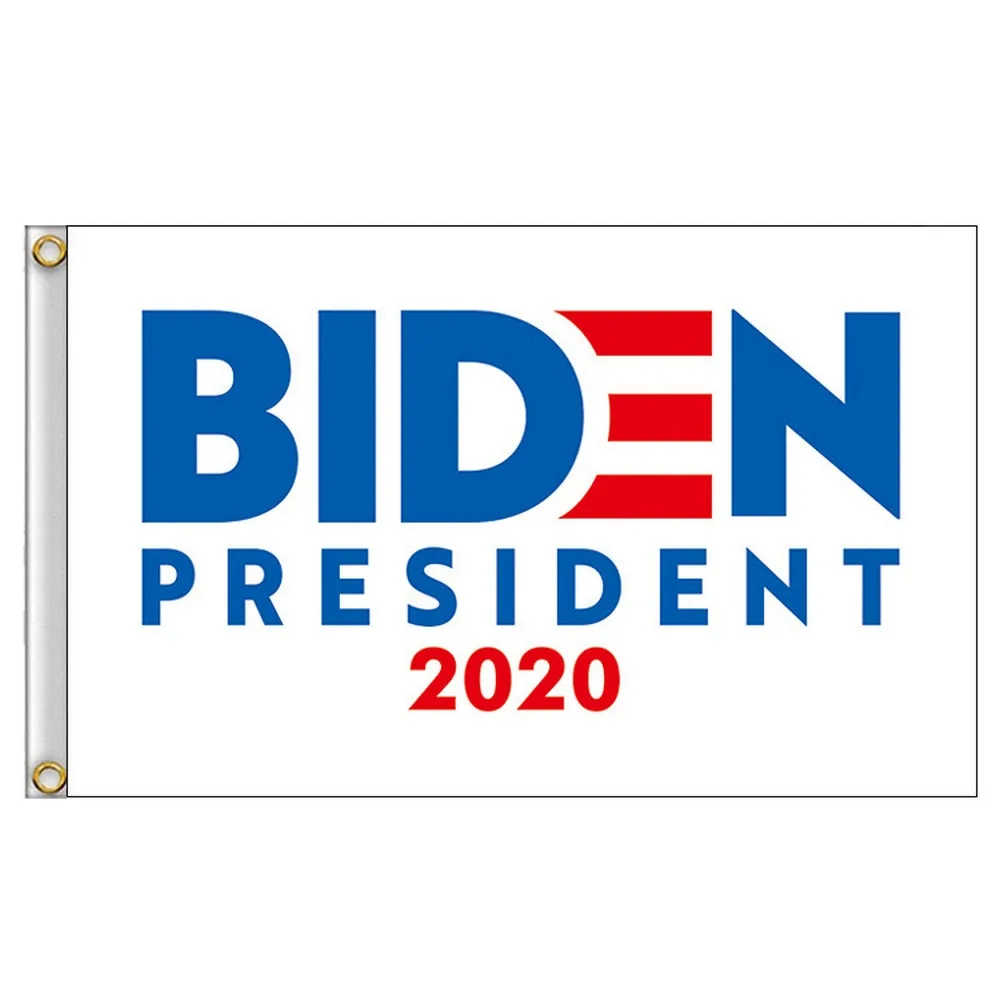 

2020 U.S. General Election Biden Hand-Waving Flag With Flagpole 14X21cm 10PCS/Bag New Arrival Flags Banner Decorations Flag