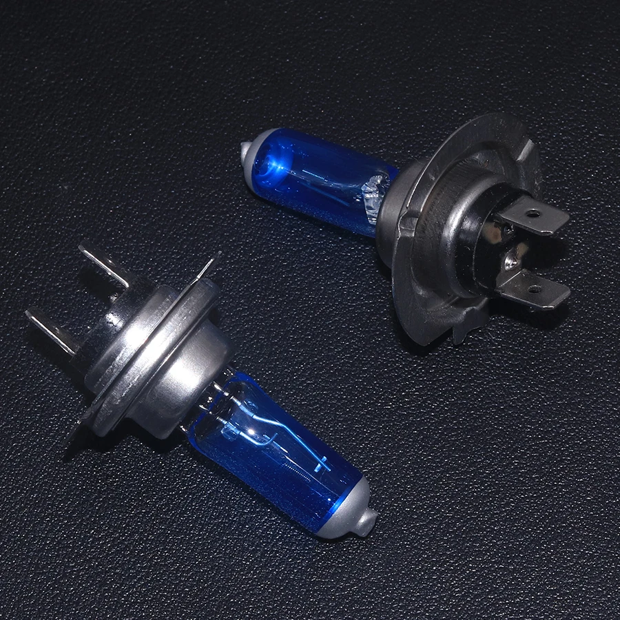 Лампа головного света JEAZEA 1 шт супер яркая белая противотуманная фара галогенная