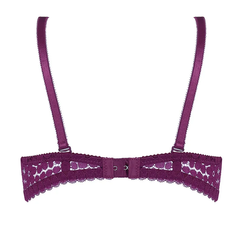 A/B пикантный бюстгальтер пуш-ап женское кружевное нижнее белье с цветочным