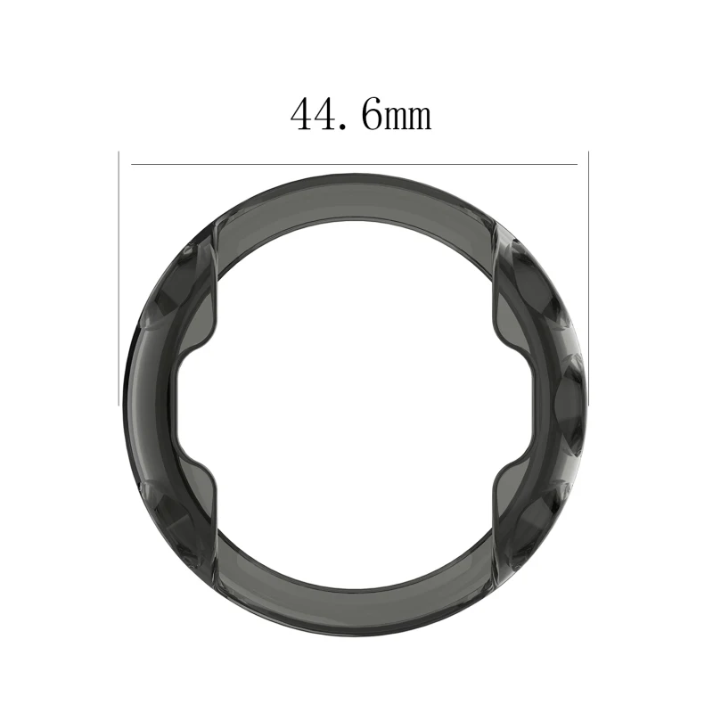 Аксессуары для смарт-часов силиконовый ударопрочный чехол из ТПУ Garmin Forerunner 45 S/45