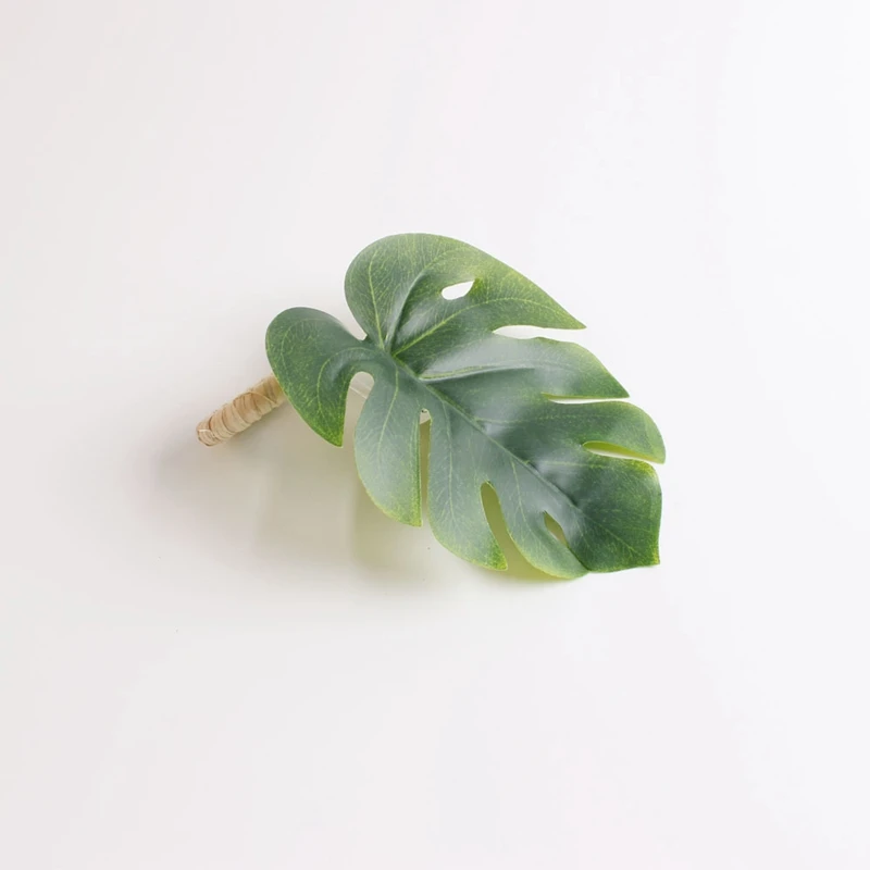 

6Pcs/Lot Green Leaves Napkin Rings Napkin-Holder Wedding Gifts Mariage Champetre Decor Dinner Table Chairs Summer Ring