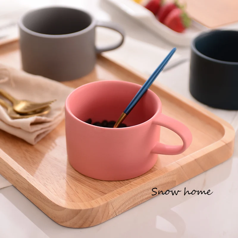 Кружка в скандинавском стиле керамическая многоразовая кружка для смузи кофе