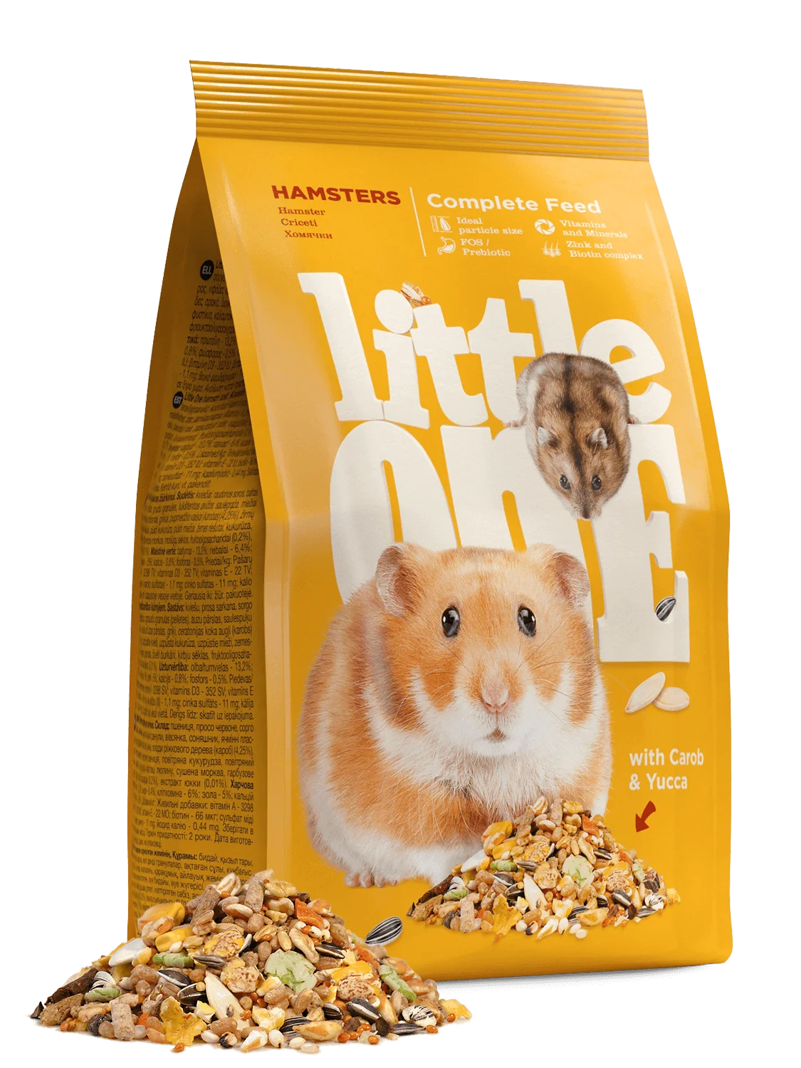 Little One корм для хомячков Злаковое ассорти 400 гр. |