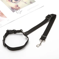 dog cat pet car adjustable safety belt seat harness leash travel clip strap leads puppy circle pet practical safe accessories