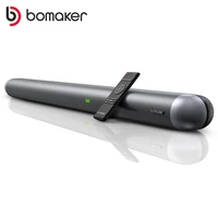 bomaker 120w tv soundbar home theater sound system bluetooth speaker sound bar subwoofer support optical aux coaxial speakers