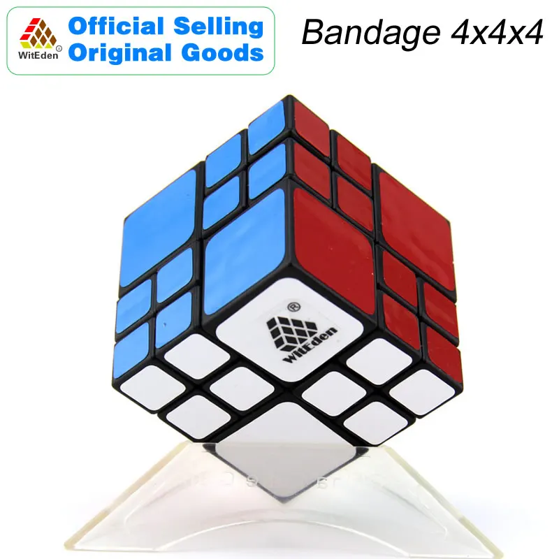 WitEden AI бандаж 4x4x4 Magic Cube 4x4 Cubo Magico Professional Speed Neo головоломка Kostka антистресс Игрушки
