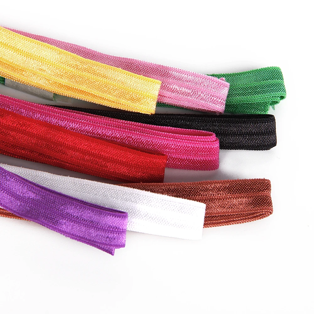 David accessories 3/8 ''(9 мм) твердая враг эластичная лента для самодельного украшения одежды головные уборы аксессуары головные повязки DIY материалы ручной работы, 50Yc233