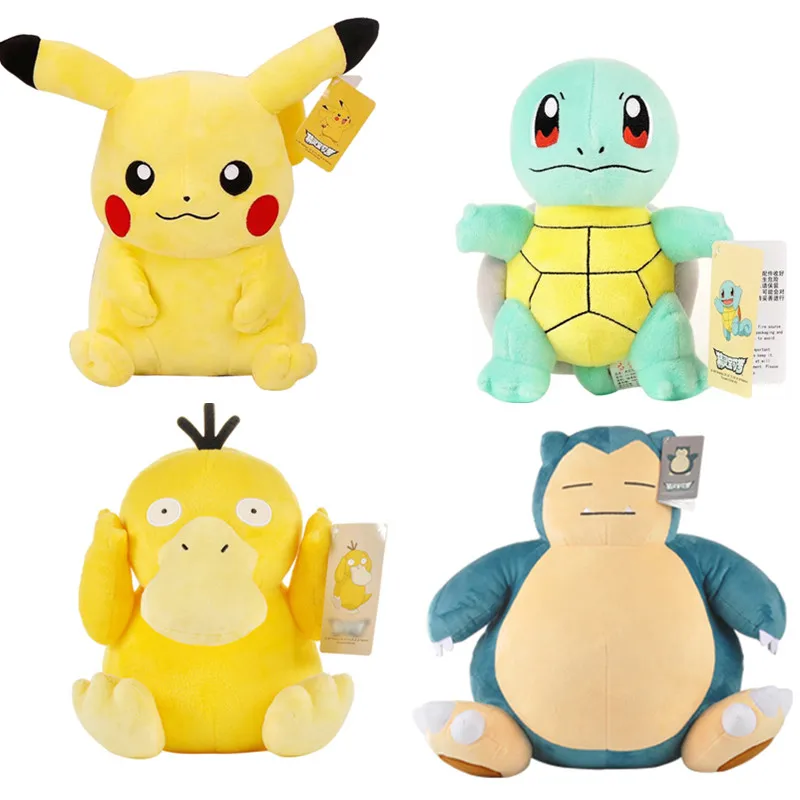 Плюшевая Кукла Пикачу чармандер Сквиртл Бульбазавр Эви храп джигги-паф гангар