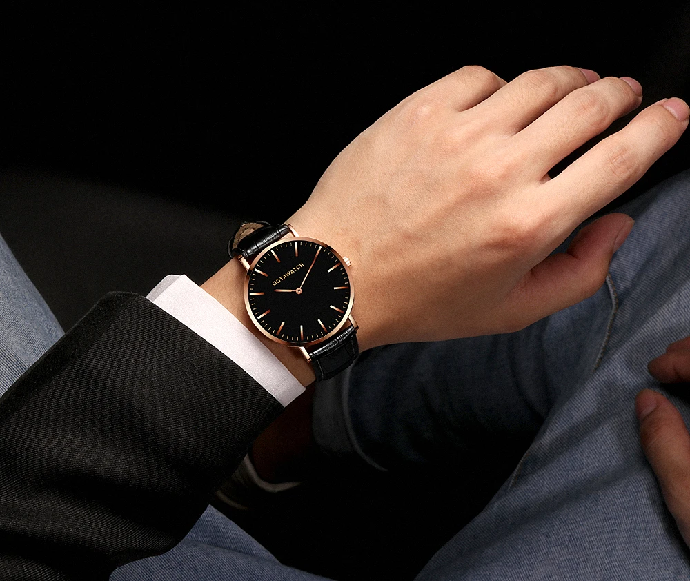 

Relogio Masculino Fashion Luxury Leather Men's Watch Sport Quartz Business Wristwatch Watch Men Male Clock reloj hombre 2019